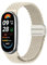 Niboow Bracelet Tressée pour Xiaomi Smart Band 10/9 / 8, Femme Homme Bracelet en Nylon Tressé Elastique avec Fermoir Magnétique pour Xiaomi Smart Band 10/9 / 8 - Abricot