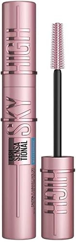 Las.h Sensational Sky High Mascara, Very Black, Lengthening and Volumizing Mascara With Bamboo Extract & Fibres, Ophthalmologist tested and Waterproof | 6ml (Pack Of 1)