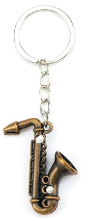 Porte-Clés élégants En Métal En Forme De Saxophone Pour Femmes, Porte Clés Et Sacs à Main, Petits Cadeaux Pour Femmes, Porte-Bonheur, Jolis Porte Clé, Bijoux De Sac Esthétiques.