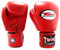 Twins Special BGVL3 Boxhandschuhe - Echtes Leder - Rot - 12 oz