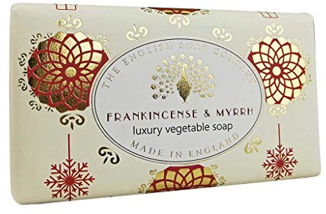 The English Soap Company Frankincense and Myrrh Christmas Soap 190 g