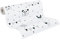 A.S. Création Kinderzimmertapete Little Love Tapete mit niedlichen Tieren PVC-freie Vliestapete schwarz weiß seidenmatt glatt 381382