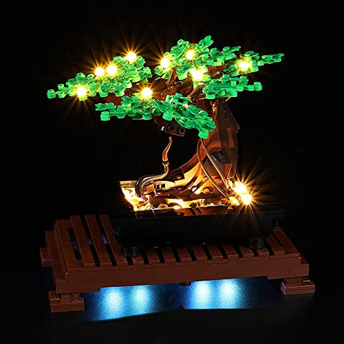 Kyglaring LED Beleuchtungsset für Lego Bonsai Tree 10281 Bausatz - LED Licht Set Kompatibel mit Lego 10281 - Modell nicht enthalten (Klassische Version)