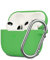 MARICATO Funda de Silicona Compatible con AirPods 3.ª Generación 2021, Funda Protectora Resistente a los arañazos Funda Protectora para Auriculares para AirPods 3 Funda con Mosquetón, Grass Green