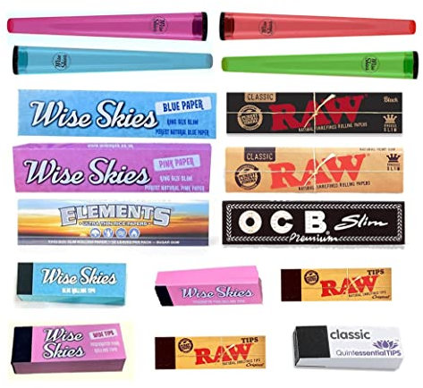 Juego de papel de liar RAW