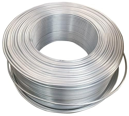 Tubo de aluminio for refrigerador de aire acondicionado, tubo de bobina de 5 metros, accesorios de refrigeración de repuesto for refrigerador, diámetro exterior 4/5/6/8/9.52/10/12/16/19mm, 1 ud. ( Col