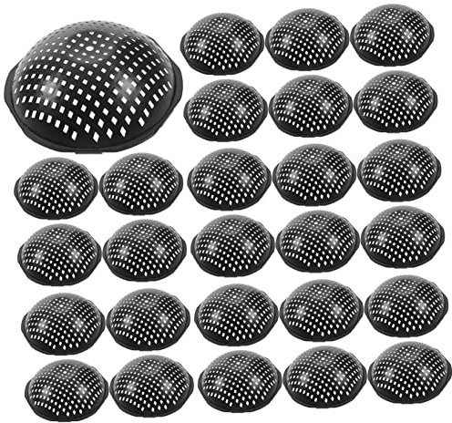 SEWOART 50pcs Plant Pot Mesh Hole Cover Bonsai Drainage Insert Flower Pot Hole Mesh Pad Bottom Grid Mat Net Flowerpot Accessory