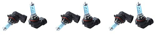 liovitor 6 Stück 9006 HB4 6000 K Halogen-Scheinwerfer-Scheinwerfer-Lampen 100 W