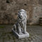 Oloma Design Large guardian lion statue Stone lion figure for garden and home Cement ornament Outdoor animal figurine Concrete front door decoration Gift art
