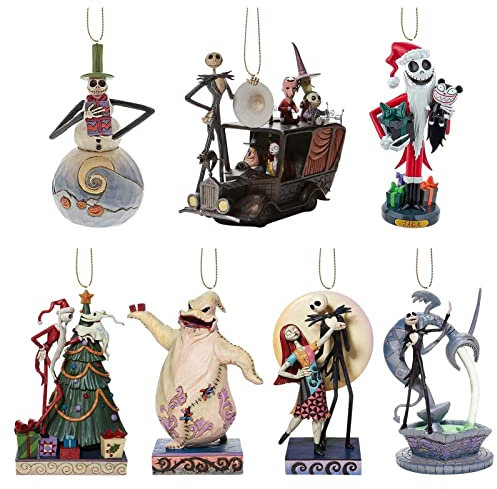 Nightmare Before Christmas Decorazioni Regali, Jack Albero Di Natale Ornamento, Ciondolo, in Acrilico, da Appendere a Casa