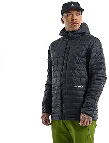 Burton - Daunenjacke Mid-Heat Hooded Down, schwarz, Herren – Größe M – Schwarz, Schwarz