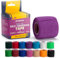 Proworks Sock Wrap Sports Tape | Self-Adhesive Football Sock Tape | Cohesive Bandage Wrap for Shin Pad, Goalkeeper & Ankle | 5cm x 4.5m Bandage Tape, Vet Wrap for Dogs, Cats & Horses - Purple (1 Roll)