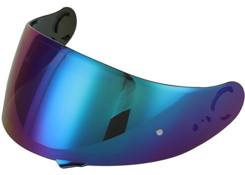 Soman CNS-1 Visiera Casco, Visiera GT Air, Sostituzione del Parabrezza Per GT Air Neotec CNS-1 TC-5 TC-9 GT Air 2 (Rainbow)