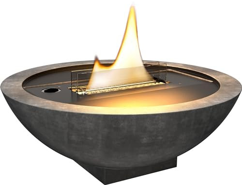 iris concrete sicherer standkamin freistehend tenderflame 50 x 50 x 24 cm