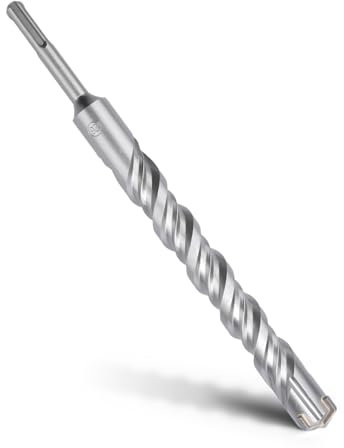 MOXPIFY SDS Plus Bohrer 26 x 260mm,Betonbohrer mit 4 Hartmetall Schneiden und Doppelwendel,Hammerbohrer Für Beton,Stein,Naturstein