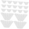 PAMINGONO 50stücke Kaffeefilterpapier Für Handfilterkaffee Weiße Wellenfilter Für Kaffeepulver Praktische Filter Für Aromatischen Kaffee Und Tee Für Zuhause Büro Und Gastronomie
