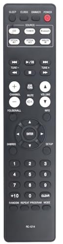 RC-1214 Replacement Remote for Denon CD Receiver D-M41 D-M41DAB D-M41DAB RCD-M41