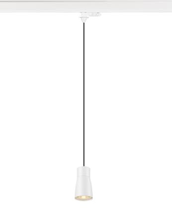 SLV PURI 2.0 Dome, 3~ Pendelleuchte, GU10, Pendellänge 200 cm, 1x max. 6 W, weiß