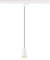 SLV PURI 2.0 Dome, 3~ Pendelleuchte, GU10, Pendellänge 200 cm, 1x max. 6 W, weiß