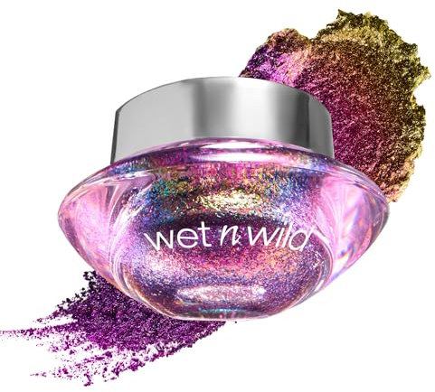 Wet n Wild Chameleon Chrome Eyeshadow Foil Sombra de Ojos con Pigmentos Multicromáticos que Reflejan la Luz para crear un Efecto Arcoíris, Fórmula Adhesiva que se Puede Difuminar, Matrix Moves