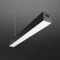 FactorLED Lámpara Techo Lineal Negra STELLAR, 24W, 2440Lm, Colgante o Superficie, Altura Regulable, Regleta Interconectable, para Hogar Cocina Salón Comedor y Oficina (Luz Fría 6000K, 60cm)