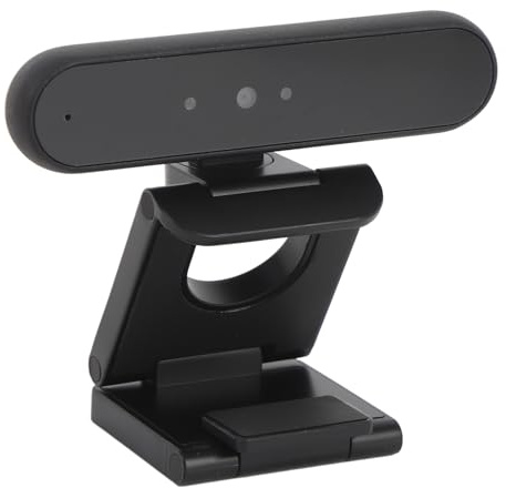 Jectse Gesichtserkennungs-Webcam, für 10 11 Face Login, 2 MP 1920 X 1080P HD USB C Business-Webcam mit Geräuschunterdrückendem Mikrofon, PC-Kamera für Livestreaming und Konferenzen