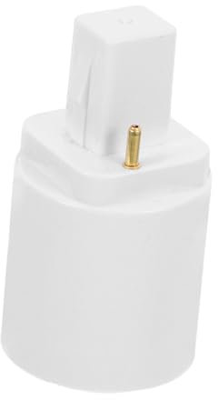 HYTROVE Lamp Adapter Conversion Base to Light Bulb Socket Adapter for Home Offices Retail Use Lamp Parts