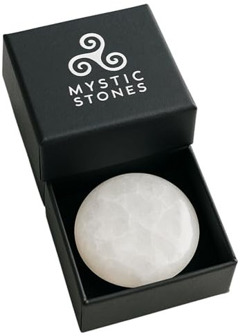 Cuarzo Piedra Natural – Mineral Pulido para Meditación, Reiki y Chakras | Amuleto Espiritual y Regalo Energético para Mujer (Cuarzo Blanco)