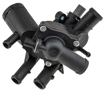 Thermostat mit Abdeckung, kompatibel mit VW Golf IV 02- Bora 02, kompatibel mit Audi A2 02- CTM-VW-048