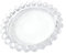 MUCKLILY 1 pièce Assiette Verre Transparent Vintage Assiette à Dessert Vaisselle Multifonctionnelle pour Déjeuner et Fruits pour Cuisine des Plats