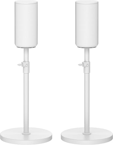 Support d'enceinte réglable en Hauteur par Paire pour Sony HT-A9 – Pieds d'enceinte Surround pour Sony HT-A9 Support d'enceinte avec Gestion des câbles pour Une expérience Surround immersive