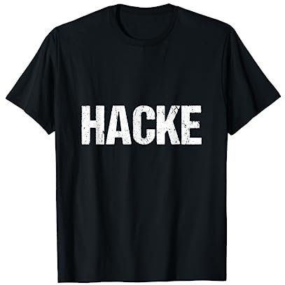 Hacke Dicht Spruch zum Party machen Saufen & Feiern Säufer T-Shirt