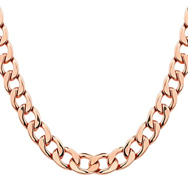 a little something® Halskette Stella| Damen Kette mit 18 Karat Vergoldung (Gold & Roségold) | Inklusive nachhaltiger Geschenkverpackung mit FSC®-Zertifikat