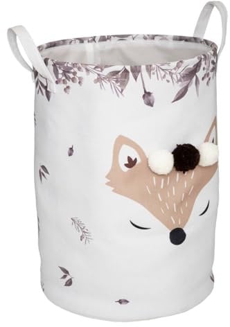 Atmosphera - Spielzeugkasten Renard - Stoff H. 50 cm - Mehrfarbig