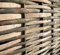 Primrose Papillon Split Hazel Hurdle Woven Wattle Garden Fence Panel (1.8m x 1.8m)