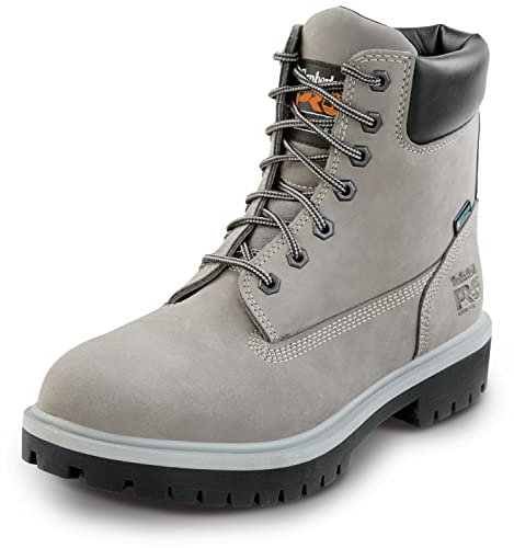 Timberland PRO Stivale da uomo Direct Attach da 15,2 cm, Grigio, 42 2/3 EU