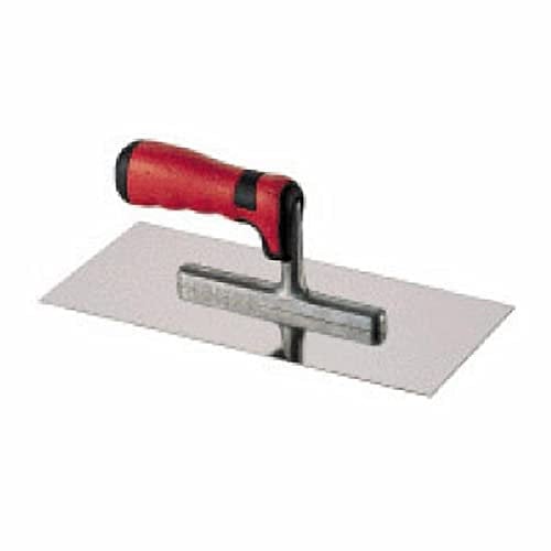 HEKA-WERKZEUGE GMBH HEK00124 HEKA Metallplatte aus Edelstahl, Griff ummantelt, 140 x 280 mm, 013154