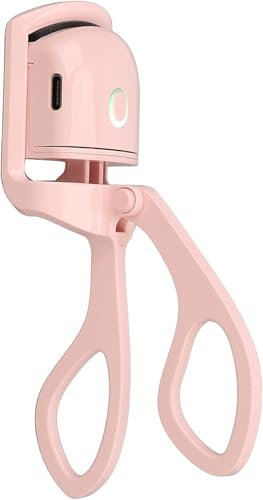 Heated Eyelash Curler, Rechargeable Heated Eyelash Curler, Curling Lash Lift Machine with Silicone Pad with 2 Temperature Modes Eyelash Tool, Long Lasting Naturally Eyelashes