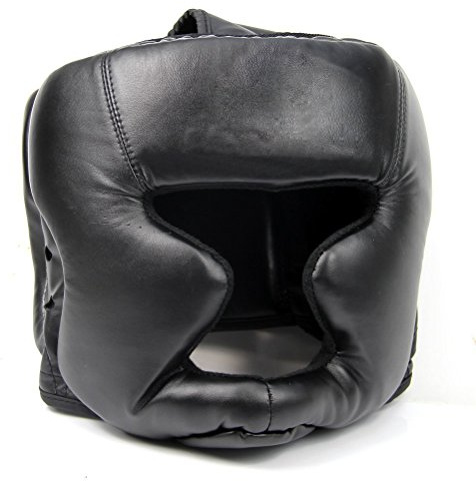 Hausdec Black Good Head Guard Training Helmet Kick Boxing Protection Gear