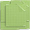 NICAPA StandardGrip Adhesive Cutting Mat for Cricut Explore 3 Air 2/One/Maker 3 Cutting Mats 12x12 Inch,5pack Sticky Green Non-Slip Flexible Gridded Vinyl Cut Mats Replacement Accessories