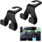 Mabor 2Pcs kleiderbügel für pkw, Car Headrest Hooks, Car Purse Seat Hook Hanger Storage Organizer for Purse Coats Clothes Grocery Bags (Black)