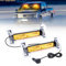 2 en 1 lumières stroboscopiques de tableau de bord d’urgence, 26-Mode lumières de pare-brise intérieures Deck Split ambre avertissement sécurité clignotant lumière pour véhicules camions, 40PCS Led