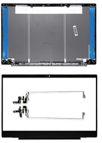 LCD Back Cover Top Lid & Bezel & Screen Hinges Compatible with HP Pavilion 15-CW 15-CW1xxx 15-CW0007ca 15-CW0005la 15-CW0007la Laptop Series