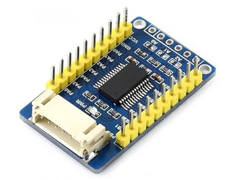 TUOPUONE Placa de expansión IO MCP-23017 I2C Interfaz expande 16 Pines de E/S compatibles con 3.3V y 5V