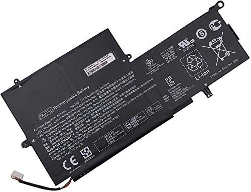 Batterie PK03XL pour ordinateur portable HP Spectre Pro X360 Spectre 13 PK03XL HSTNN-DB6S 6789116-005 11,4 V 56 Wh