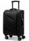 LOVEVOOK Valise Cabine, 55x35x20cm Bagage à Main Léger avec Serrure TSA et 4 Roues, Trolley avec Compartiment pour Ordinateur Portable de 15,6 Pouces, 45L
