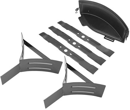 RYOBI - Kit Mulching (3 Lames spéciales Mulching 47 cm + 2 déflecteurs + 1 obturateur) pour Rider Zero-Turn sur Batterie RY72ZTRX137-310 - RAC466