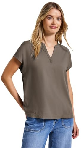Street One Bluse in Unifarbe