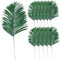 Yaoliucp 12pcs Feuilles de Palmier artificielles 20x9.5 Pouces extérieures Fausses frondes en Plastique en Plant