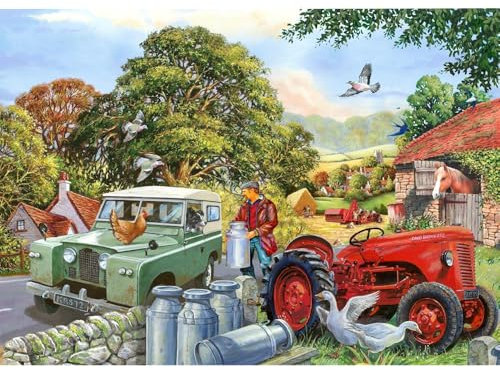 Puzzle 500 Teile - XXL Teile - Bob & His Dog